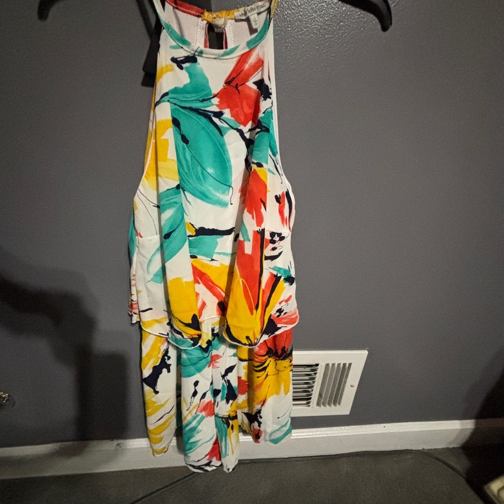 Charlotte Russe Multicolor Floral Dress